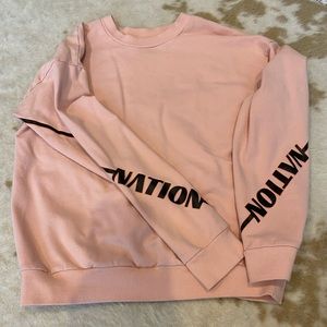 PE Nation pink Sweatshirt